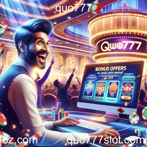 Maximize sua experiência de jogo com bônus e promoções na quo777